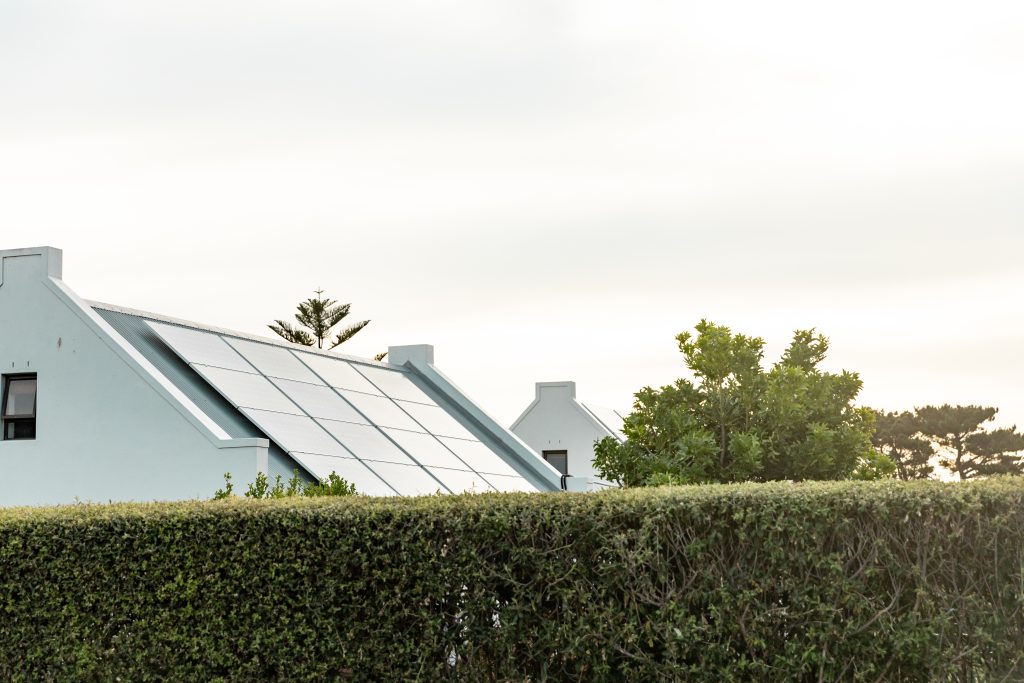 5kW solar panel system powering household appliances in South Africa